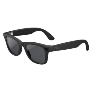 Умные очки Ray-Ban Wayfarer Gen 2 Матовый черный, линзы-хамелеон Прозрачный/Серый 