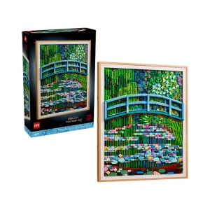 LEGO ART Claude Monet Bridge over a Pond LEGO ART Claude Monet Bridge over a Pond