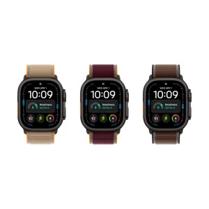 Apple Watch Ultra 4 Черный Титан Trail Loop 