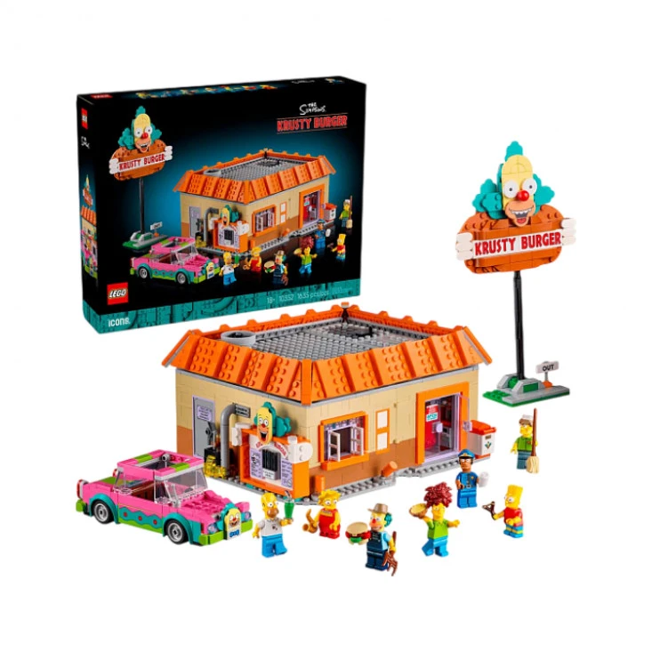 LEGO Icons Simpsons Krusty Burger