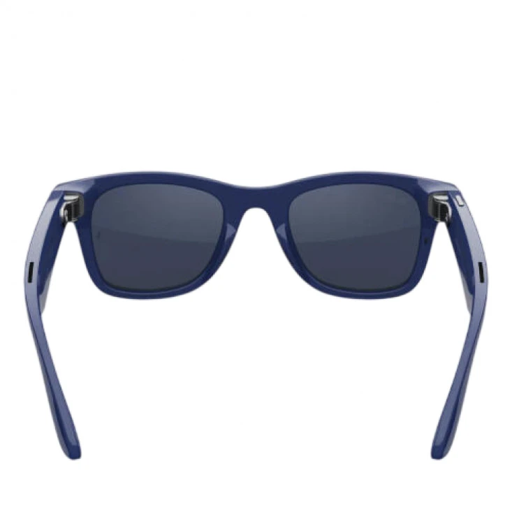 Умные очки Ray-Ban Wayfarer Gen 2 оправа Глянцевый синий, линзы-хамелеон Прозрачный/Синий
